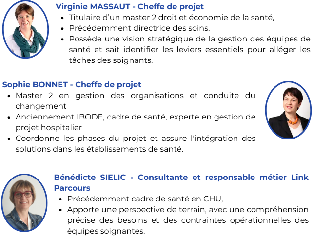 CERCLH propose des solutions alléger la charge de travail, pour réinvestir le temps soignant-soigné et améliorer la qualité des soins.