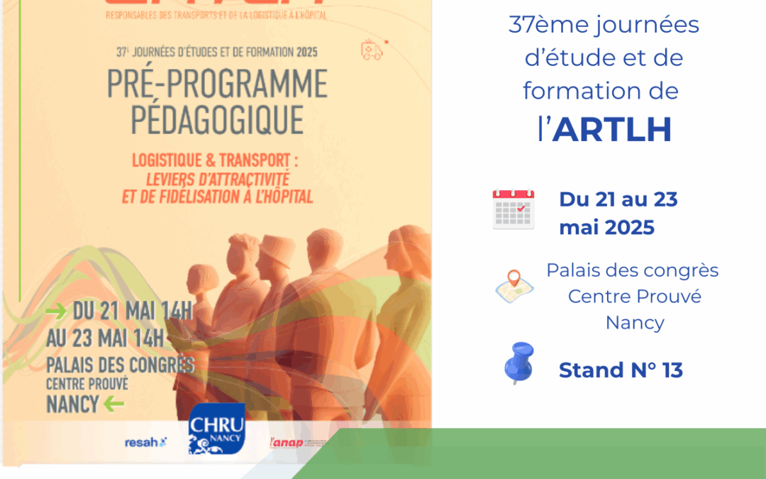Rejoignez-nous aux journées de l’ARTLH !