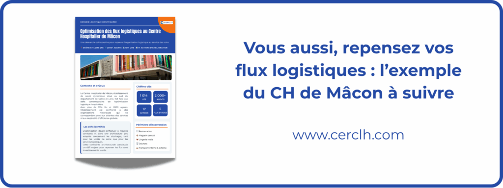 Un schéma directeur logistique efficace pour une meilleure coordination et optimisation des ressources dans les établissements de santé.