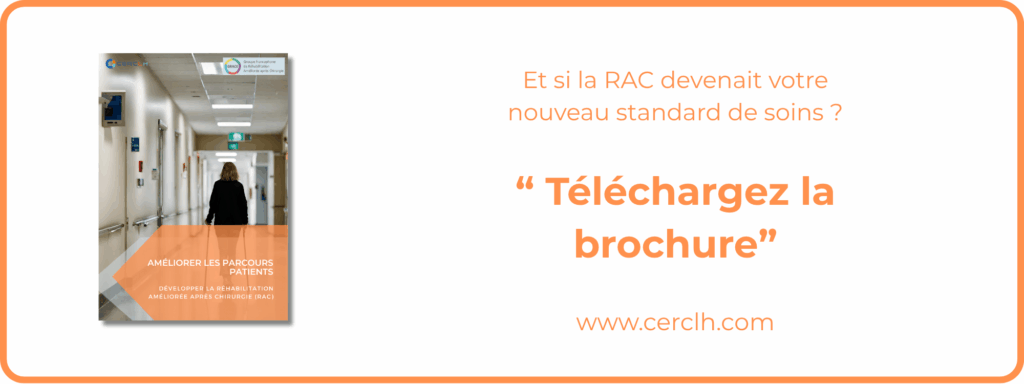 Optimisez les parcours chirurgicaux avec des stratégies éprouvées de RAC et préhabilitation, centrées sur une coordination efficace.