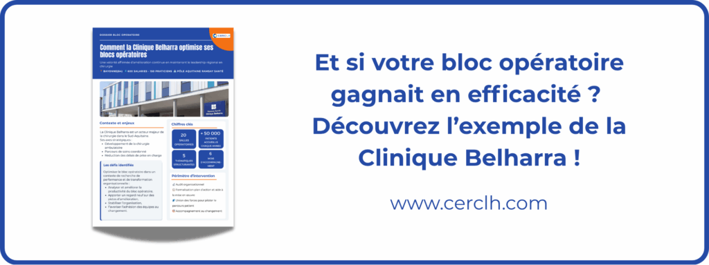 Audit et accompagnement Bloc opératoire Clinique Belharra