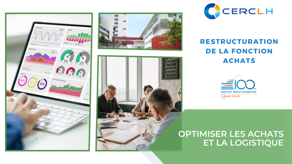 Accompagner la transformation de la fonction achats hospitaliers à l'Institut Paoli Calmettes : centralisation et méthodologie en 3 phases détaillées.